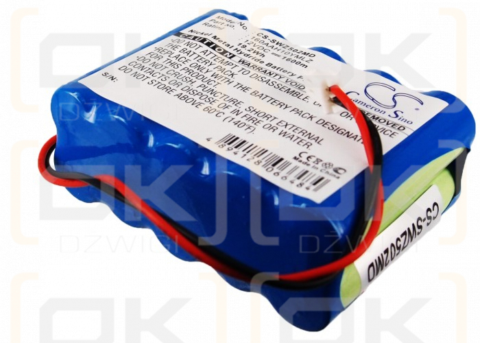 Smiths WZ-50C6T / 160AAH10YMLZ 1600mAh Ni-MH 12.0V (Cameron Sino)