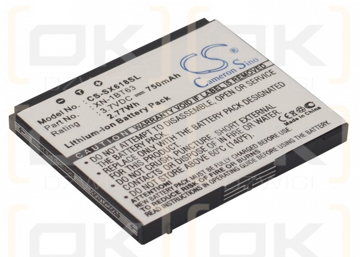 Sharp SH6118C / XN-1BT63 750mAh Li-ion 3.7V (Cameron Sino)