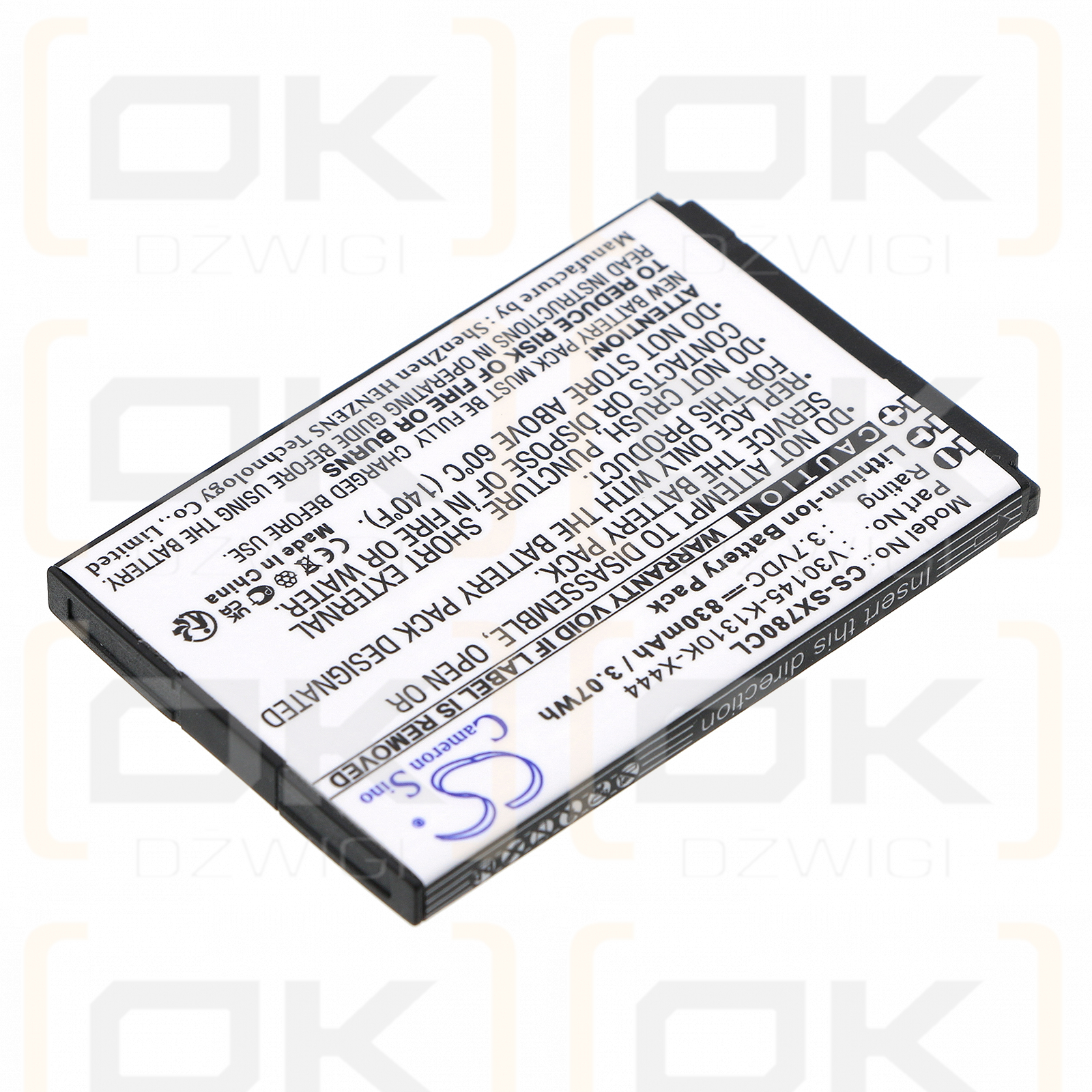 Siemens L30250-F600-C230 / V30145-K1310K-X444 830mAh Li-ion 3.7V (Cameron Sino)