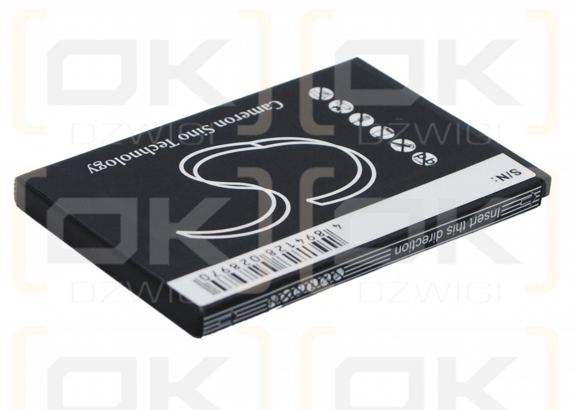 Sharp T825 / SHBBW1 650 mAh Li-ion 3,7 V (Cameron Sino)