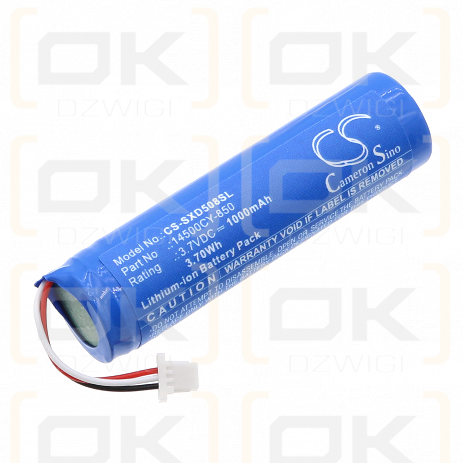 Sennheiser 508494 / 14500CY-850 1000mAh Li-ion 3.7V (Cameron Sino)