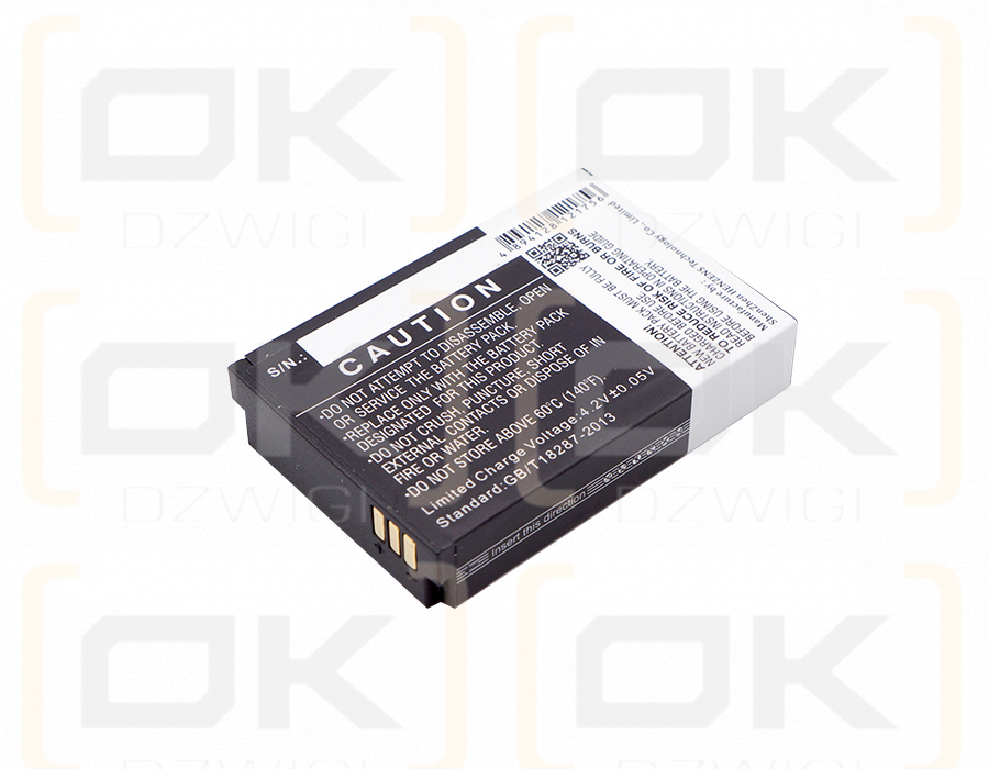 Socketmobile XP3410 / BAT-01950-01S 1700 mAh Li-Ion 3,7 V (Cameron Sino)