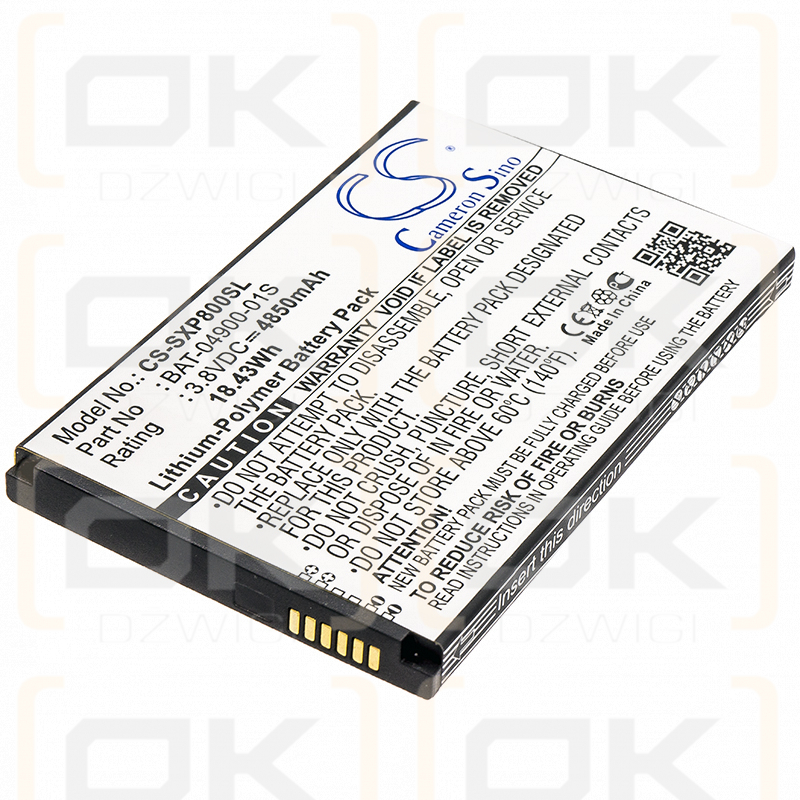 Sonim XP8800 / BAT-04900-01S 4850 mAh Li-Polymer 3,8 V (Cameron Sino)