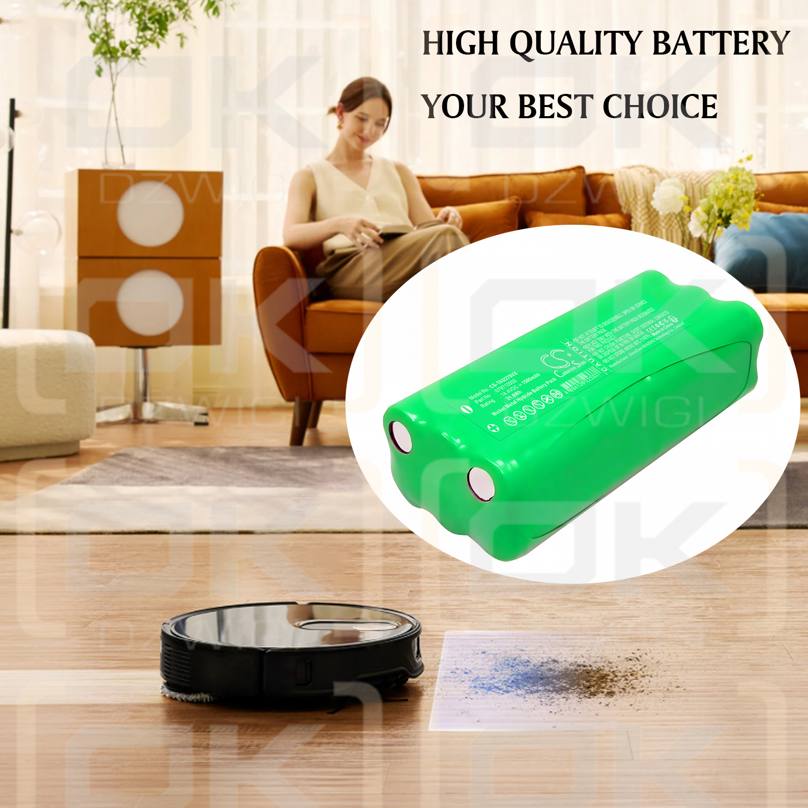 Taurus T270 / 079710000 1500 mAh Ni-MH 14,4 V (Cameron Sino)