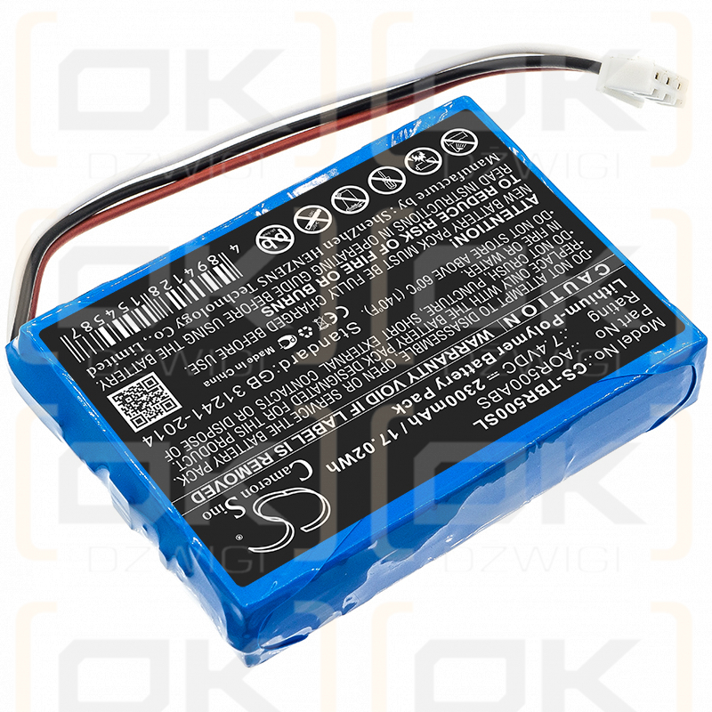 Tribrer AOR600 / AOR500ABS 2300mAh Li-Polímero 7.4V (Cameron Sino)