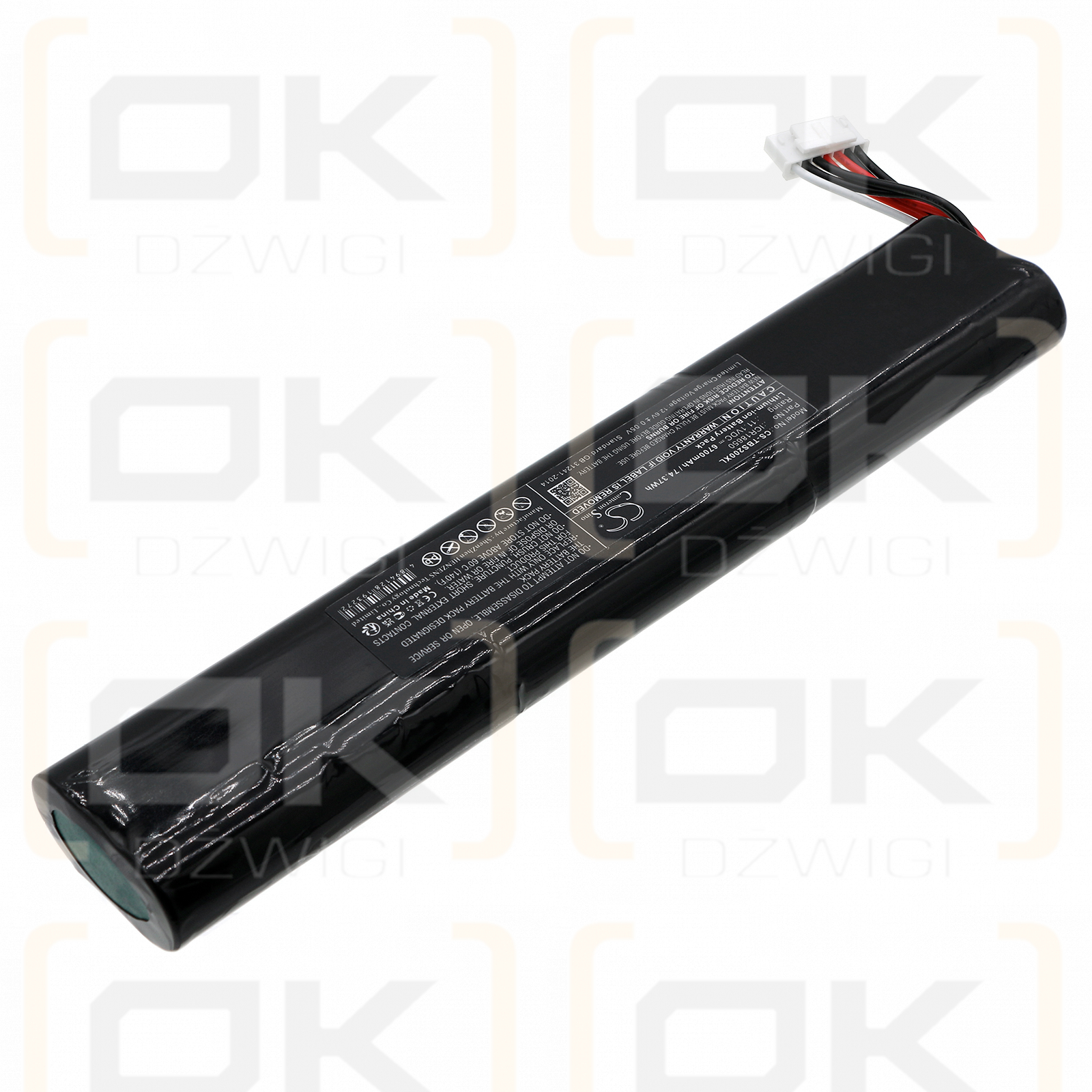 Teufel Boomster 2020 / ICR18650 6700mAh Li-ion 11.1V (Cameron Sino)