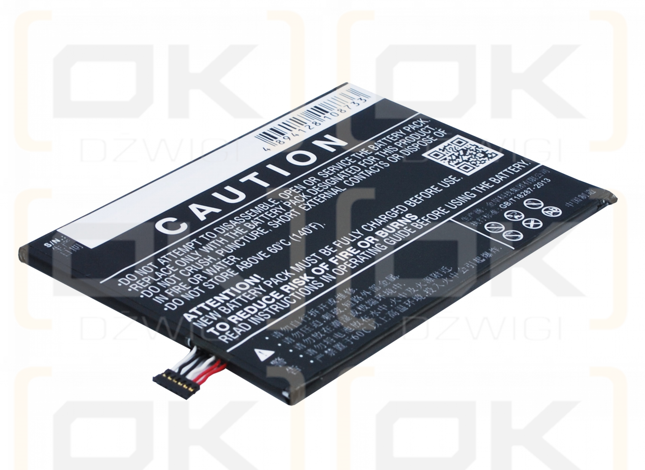 Alcatel 7070X / TLP035AJ 3500mAh Li-Polímero 3.8V (Cameron Sino)