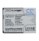Batería TCL P306W / TLi018FH de ion de litio de 1800 mAh y 3,8 V (Cameron Sino)