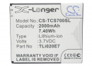 TCL J620 / TLi020E7 2000mAh Li-ion 3.7V (Cameron Sino)