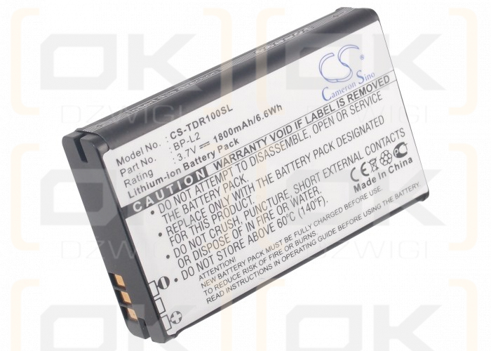 Tascam GT-R1 / BP-L2 1800mAh Li-ion 3.7V (Cameron Sino)