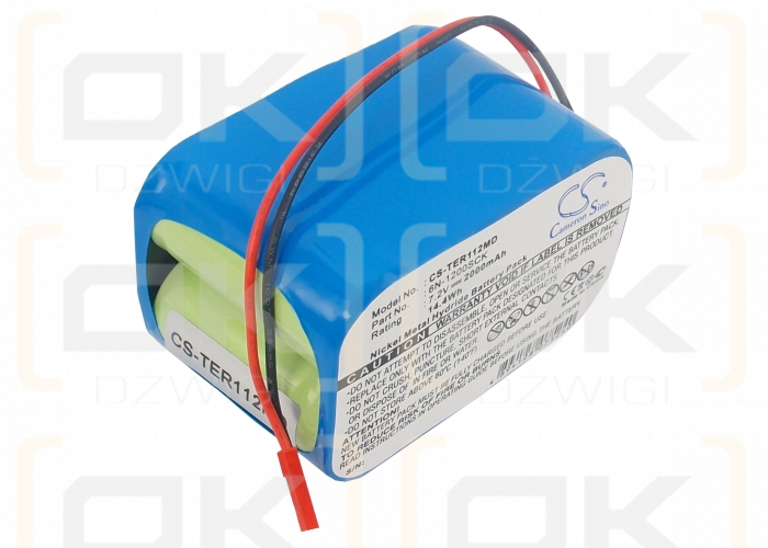 Terumo TE-112 / 6N-1200SCK 2000mAh Ni-MH 7.2V (Cameron Sino)