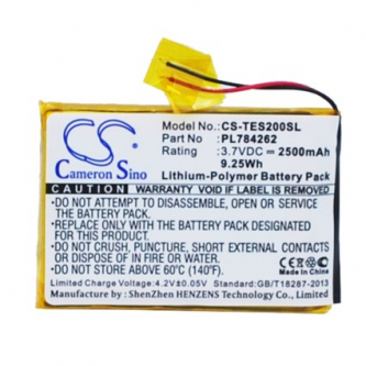 TEASI One 2 / PL784262 2500 mAh Li-Polymer 3,7 V (Cameron Sino)