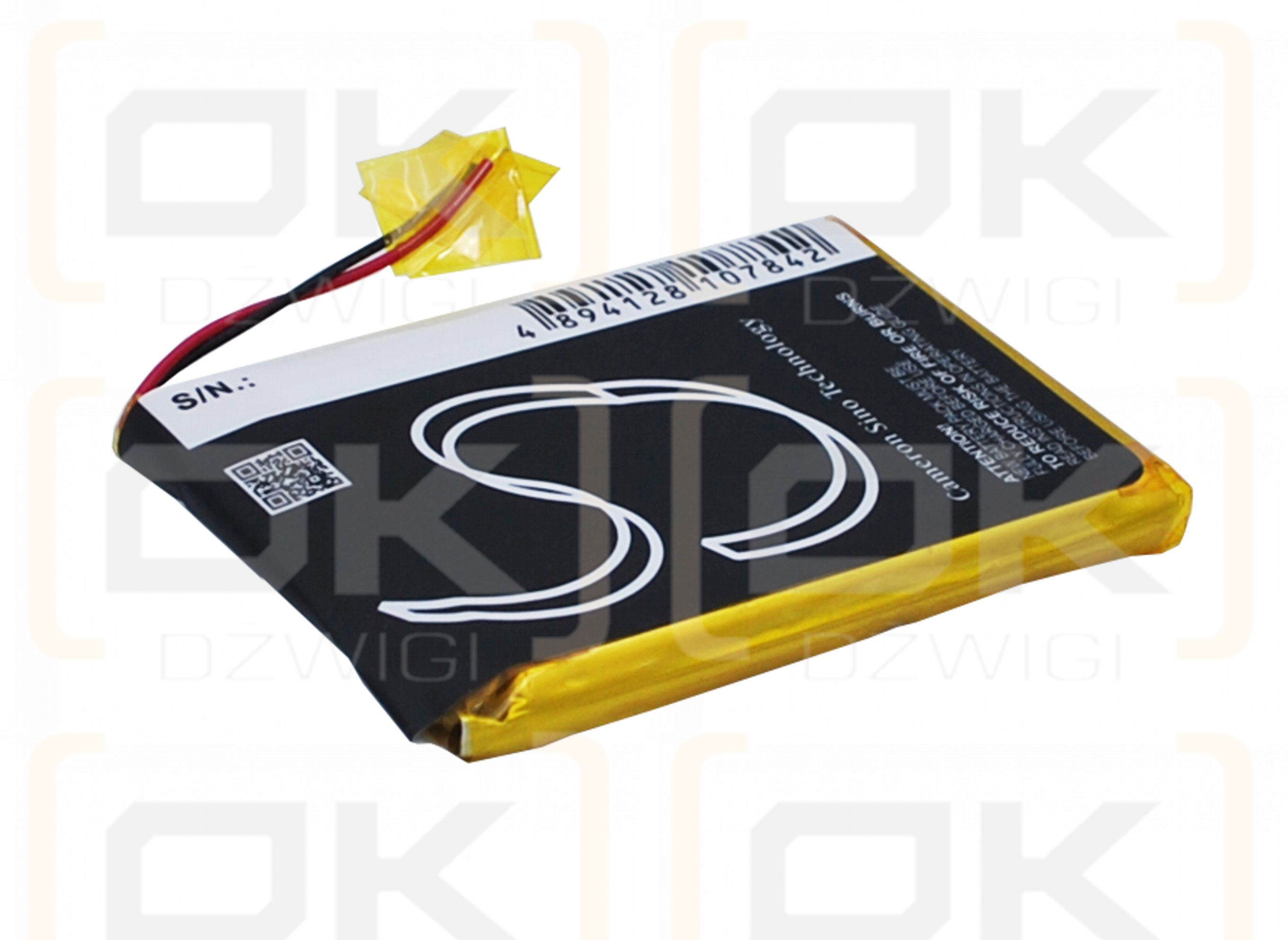 TEASI One 2 / PL784262 2500 mAh Li-Polymer 3,7 V (Cameron Sino)