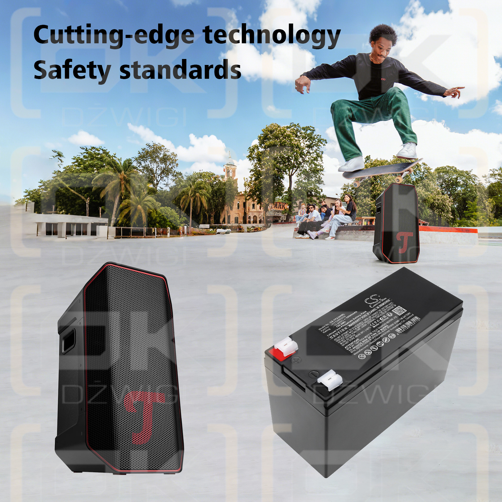 Teufel ROCKSTER Air 2 / HYY0953059 10000mAh LiFePO4 12.8V (Cameron Sino)