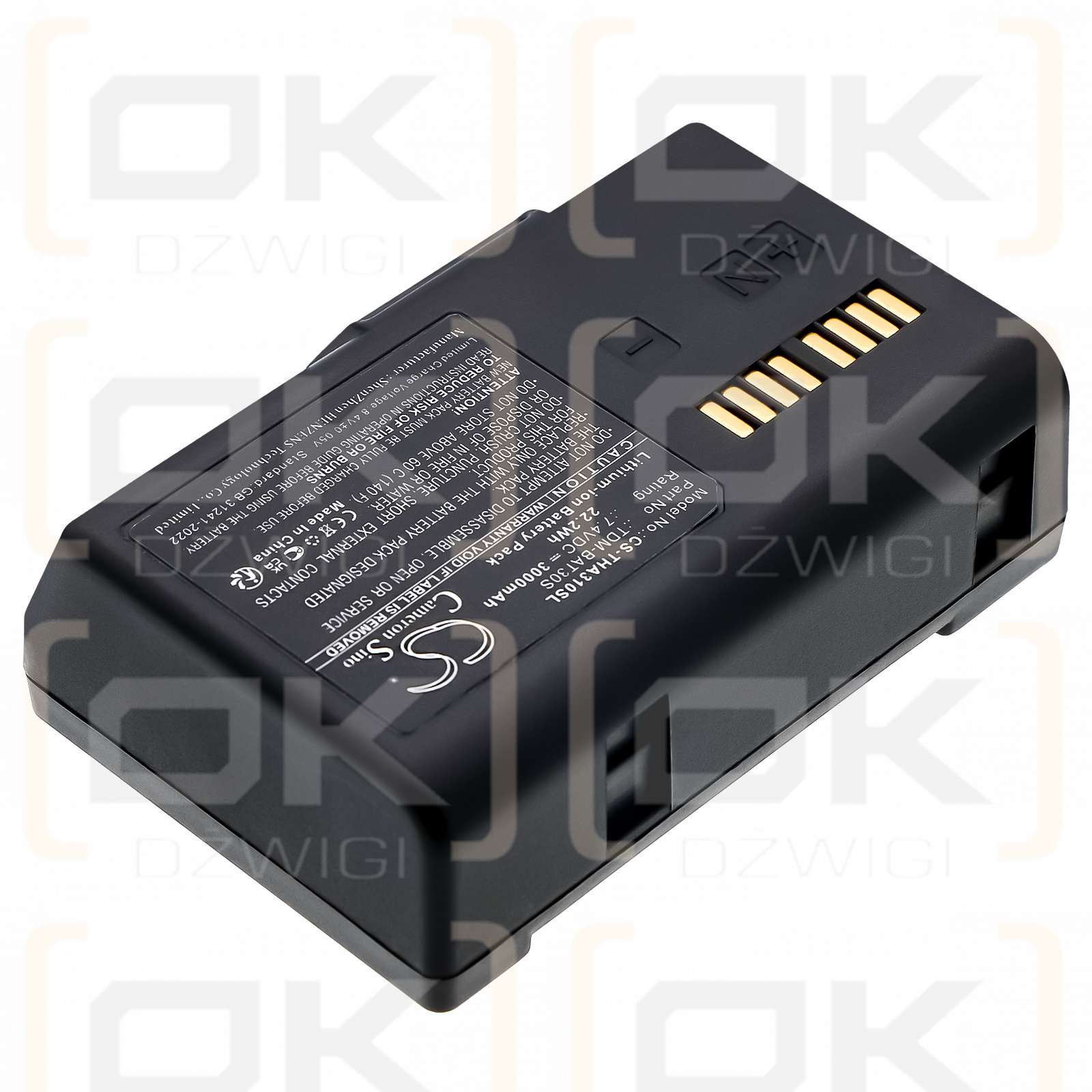 TSC Alpha 3L / P-SB-002 3000 mAh Li-Ion 7,4 V (Cameron Sino)