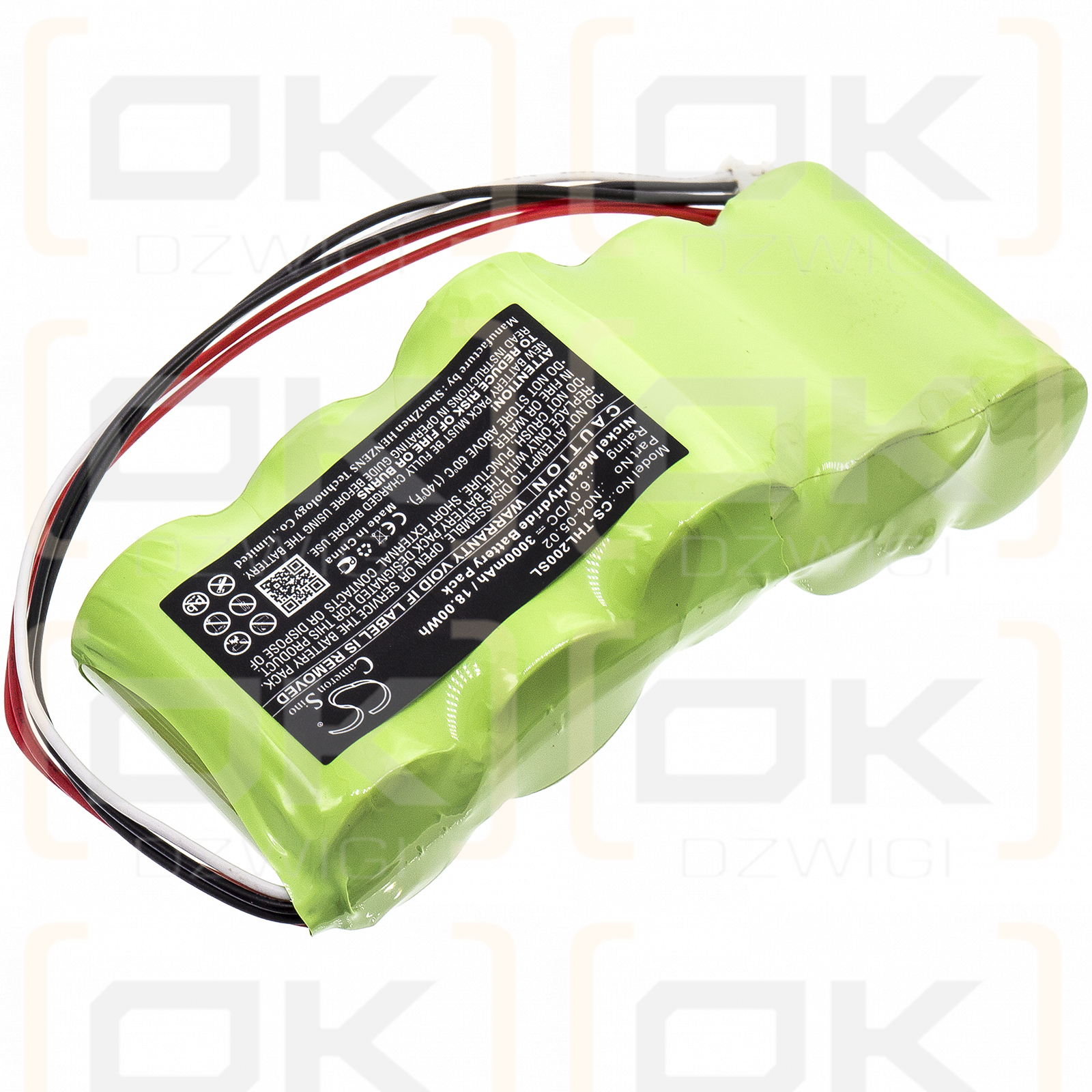 Theis TPL-2N / N04-05.02 3000mAh Ni-MH 6.0V (Cameron Sino)