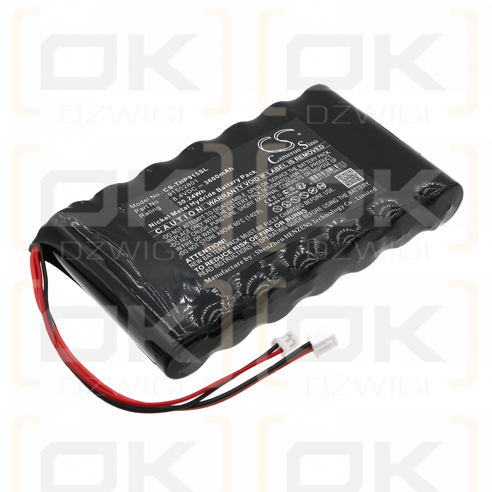 Technisat Techniplus / 91502801 3600mAh Ni-MH 8.4V (Cameron Sino)