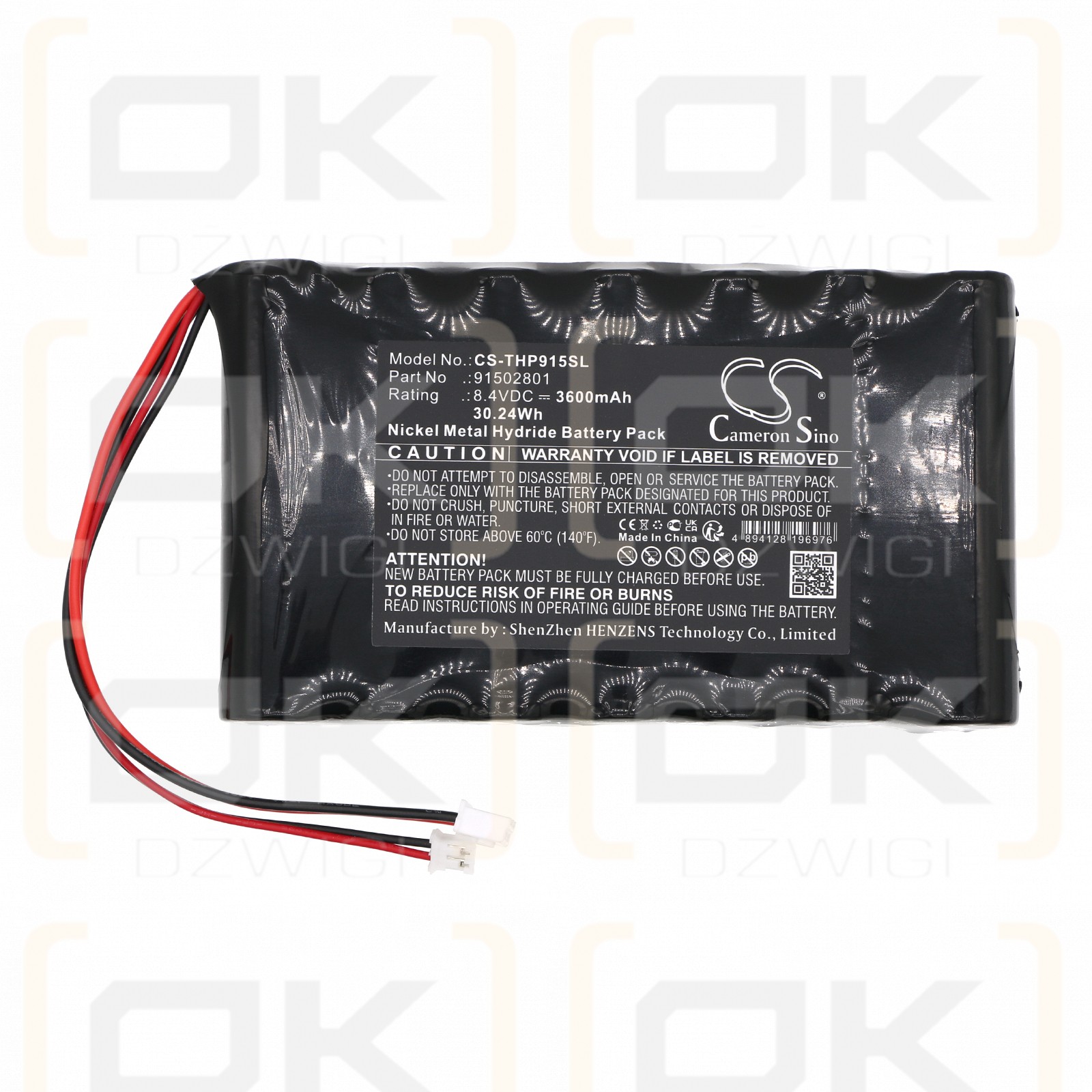 Technisat Techniplus / 91502801 3600mAh Ni-MH 8.4V (Cameron Sino)