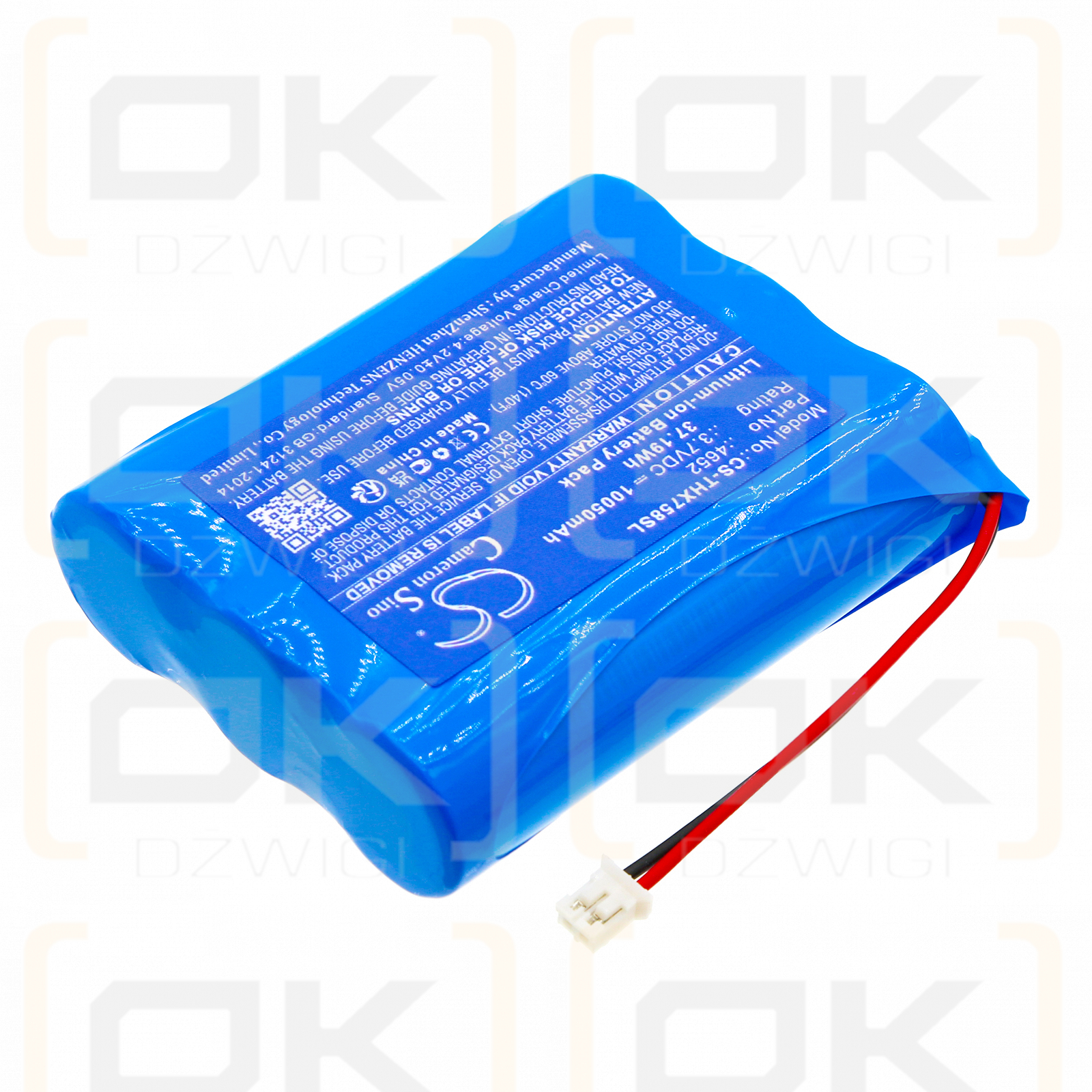 Technaxx 4648 / 4652 10050mAh Li-ion 3.7V (Cameron Sino)