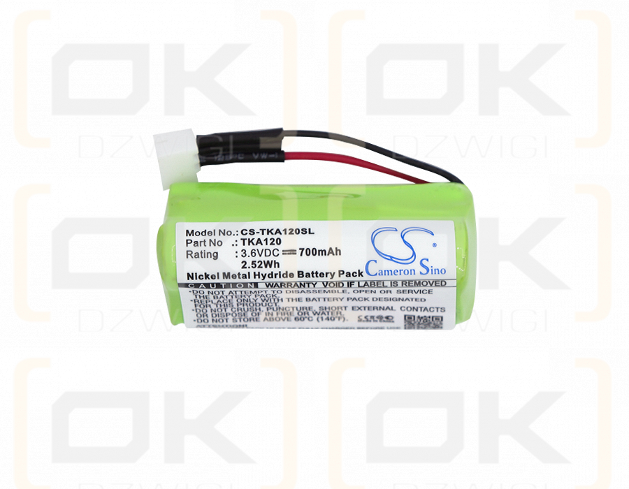 TDK Life On Record A12 / AAA 700 mAh Ni-MH 3,6 V (Cameron Sino)