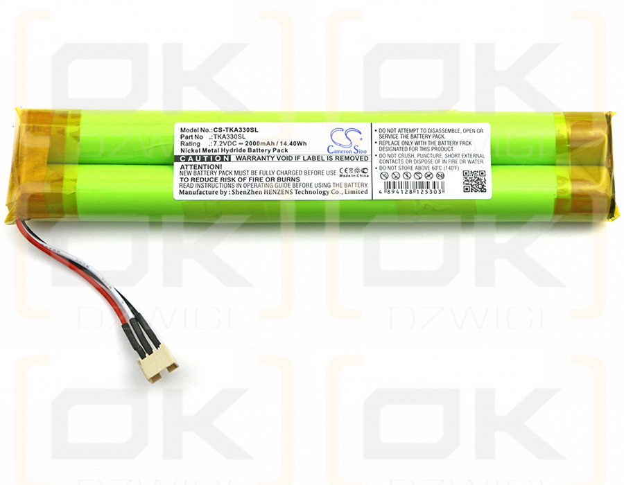 TDK Life On Record A33 2000mAh Ni-MH 7.2V (Cameron Sino)