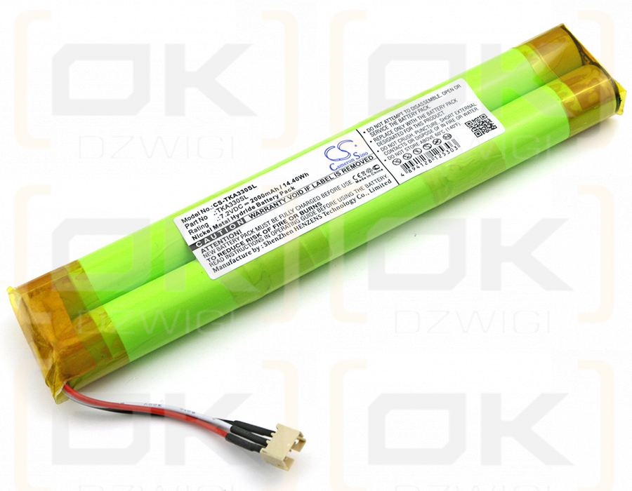 TDK Life On Record A33 2000mAh Ni-MH 7.2V (Cameron Sino)