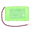 Batería Tunstall Lifeline Vi+ / B0201B de 1500 mAh, Ni-MH, 7,2 V (Cameron Sino)