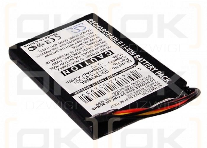 TomTom 8CP5.011.11 / P11P11-43-S01 1100 mAh Li-Ion 3,7 V (Cameron Sino)