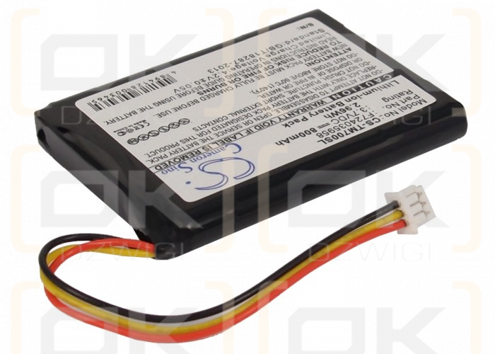 TomTom One 3rd / F724035958 800mAh Li-ion 3.7V (Cameron Sino)