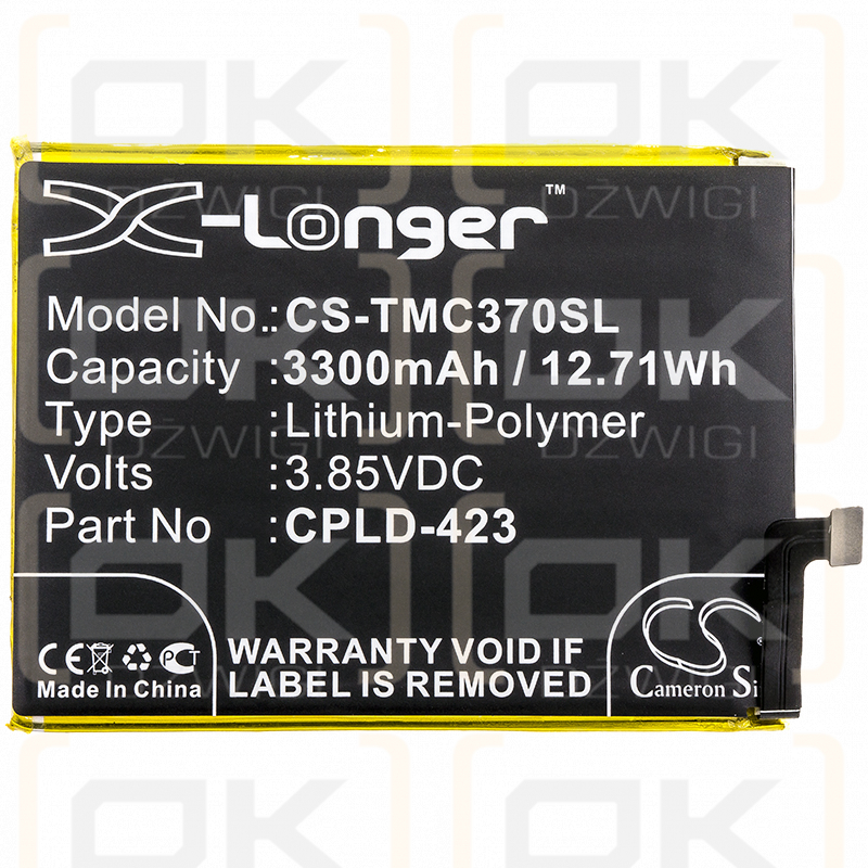 T-Mobile C3701A / CPLD-423 3300 mAh Li-Polymer 3,85 V (Cameron Sino)