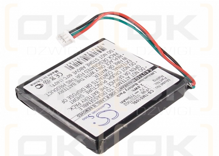 TomTom 4EX0.001.11 / VF9B 770mAh Li-ion 3.7V (Cameron Sino)