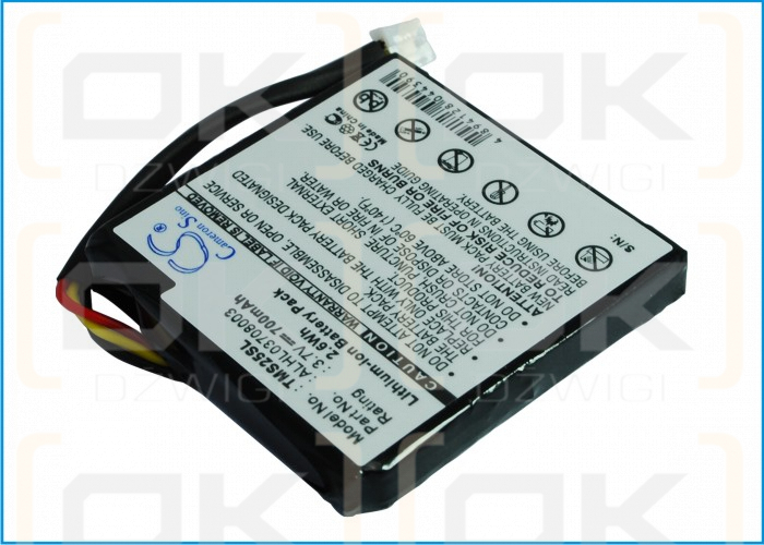 TomTom 4EV52 / ALHL03708003 700mAh Li-ion 3.7V (Cameron Sino)