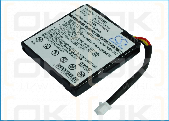 TomTom 4EV52 / ALHL03708003 700mAh Li-ion 3.7V (Cameron Sino)