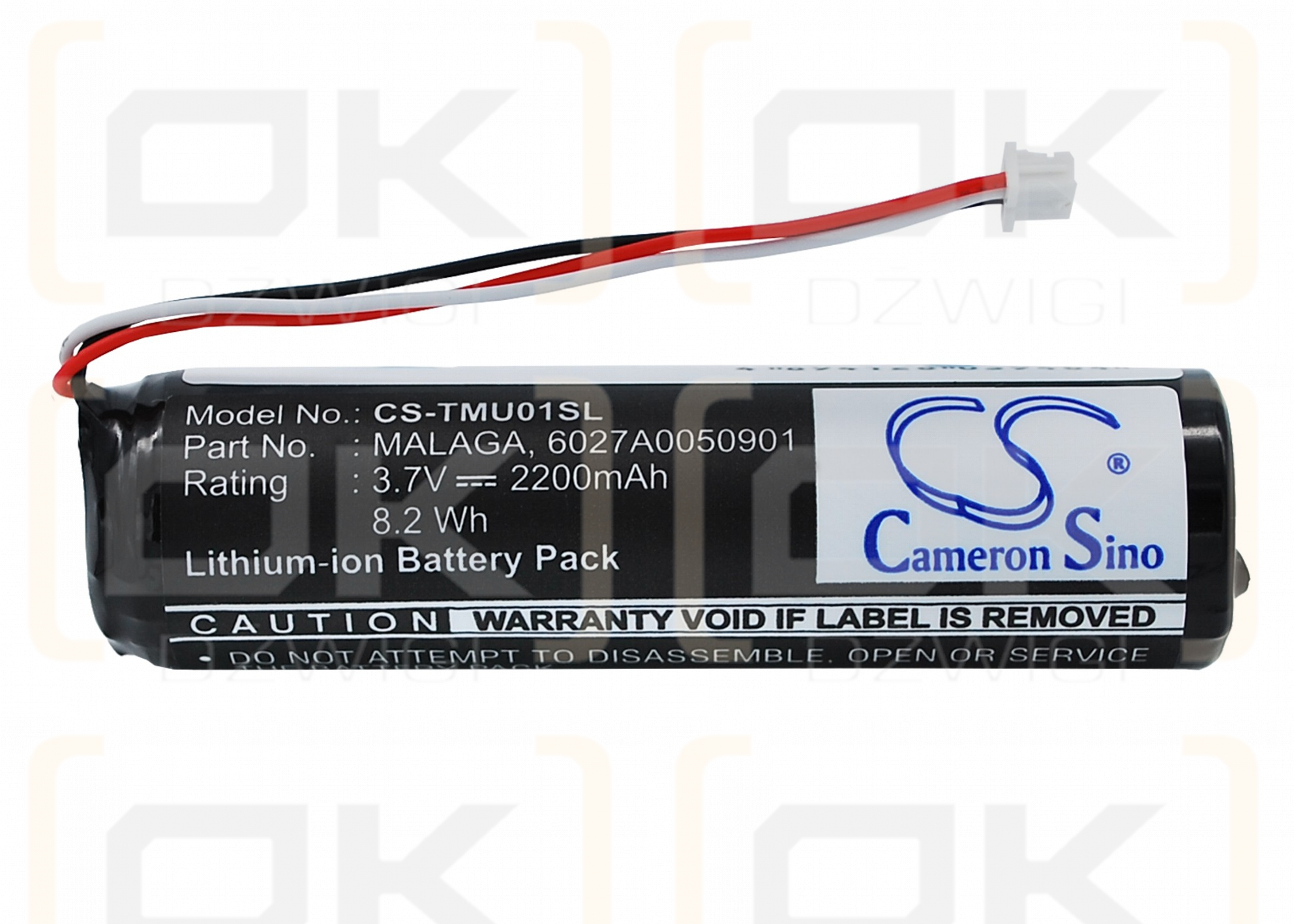 TomTom Rider 4GD00 / MALAGA 2200mAh Li-ion 3.7V (Cameron Sino)