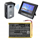 Technaxx TX59 Monitor Drahtlose Türsprechanlage / TE4630 4000 mAh Li-Polymer 3,7 V (Cameron Sino)