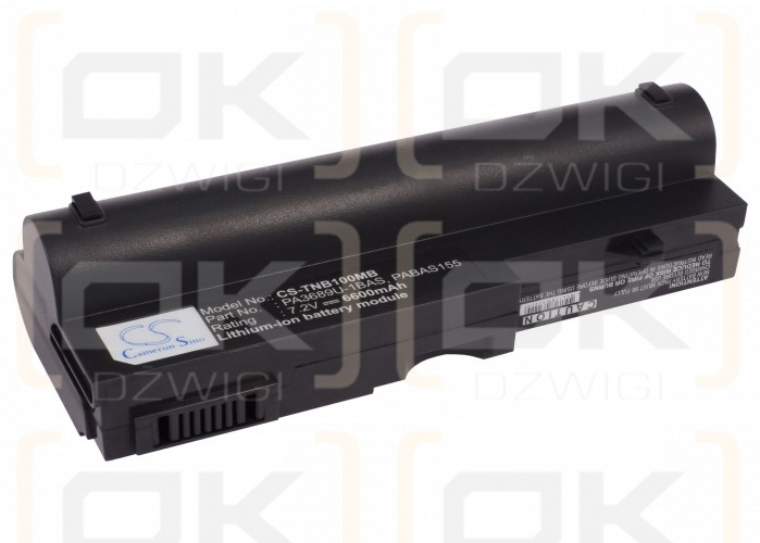 Toshiba NB100/HF / PA3689U-1BAS 6600 mAh Li-ion 7.2 V (Cameron Sino)