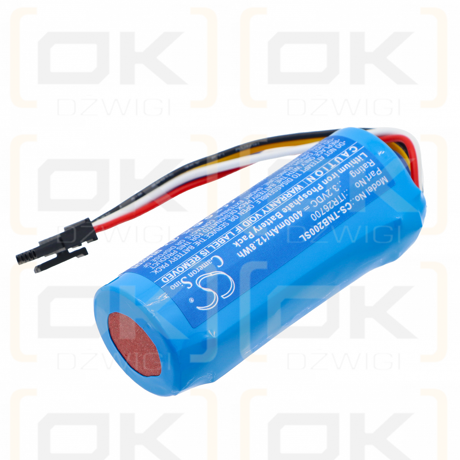 Bateria zamienna do Tonies Tonie Box 2 /  ITR26700 4000 mAh LiFePO4 3.2 V (Cameron Sino)