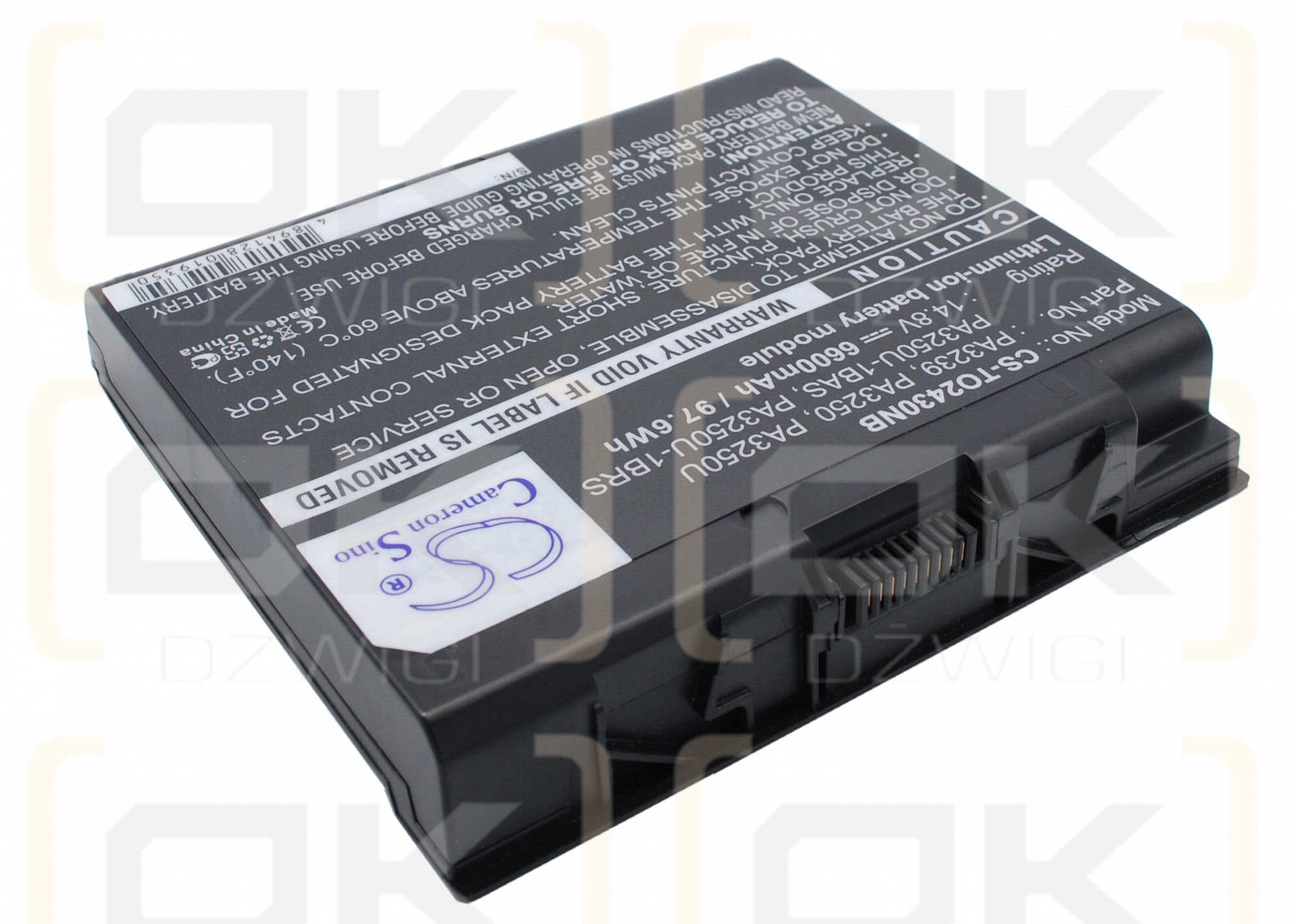 Toshiba Satellite S2430-a740 / PA3239 6600 mAh Li-Ion 14,8 V (Cameron Sino)