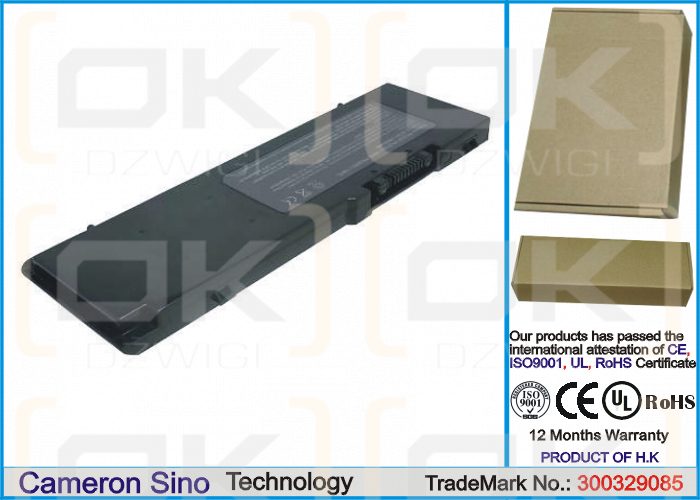 Toshiba Portege 3505 / PA3228 3600 mAh Li-ion 10.8 V (Cameron Sino)