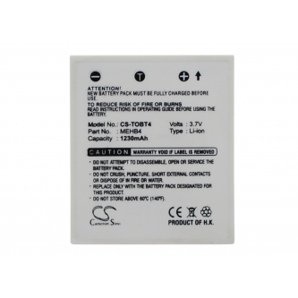 Toshiba gigashot V10 / MEHBT4 1230 mAh Li-ion 3,7 V (Cameron Sino)