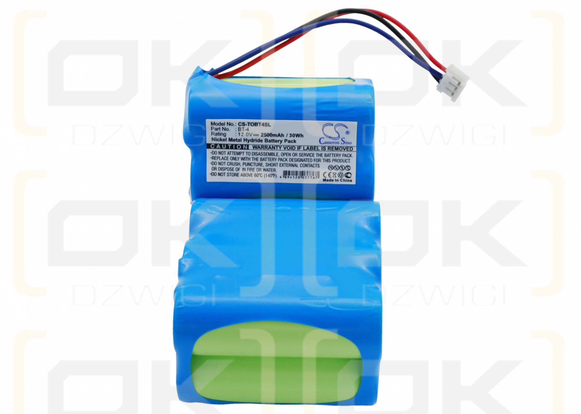 Receptor GPS Topcon / BT-4 2500mAh Ni-MH 12.0V (Cameron Sino)