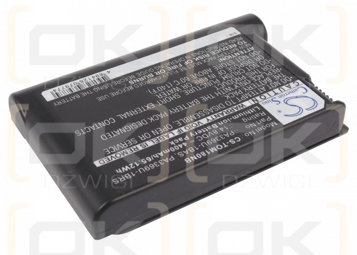 Toshiba Satellite M19 / PA3369U-1BAS 4400 mAh Li-ion 14.8 V (Cameron Sino)
