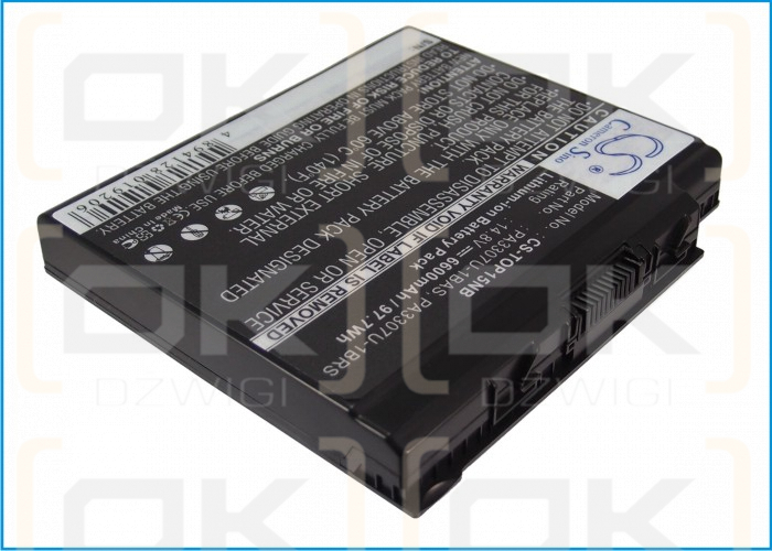 Toshiba Satellite P10-104 / PA3307U-1BAS 6600 mAh Li-ion 14.8 V (Cameron Sino)