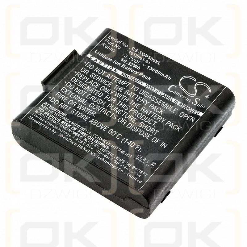 Sokkia SHC-5000 / 1013591-01 13600mAh Li-ion 3.7V (Cameron Sino)