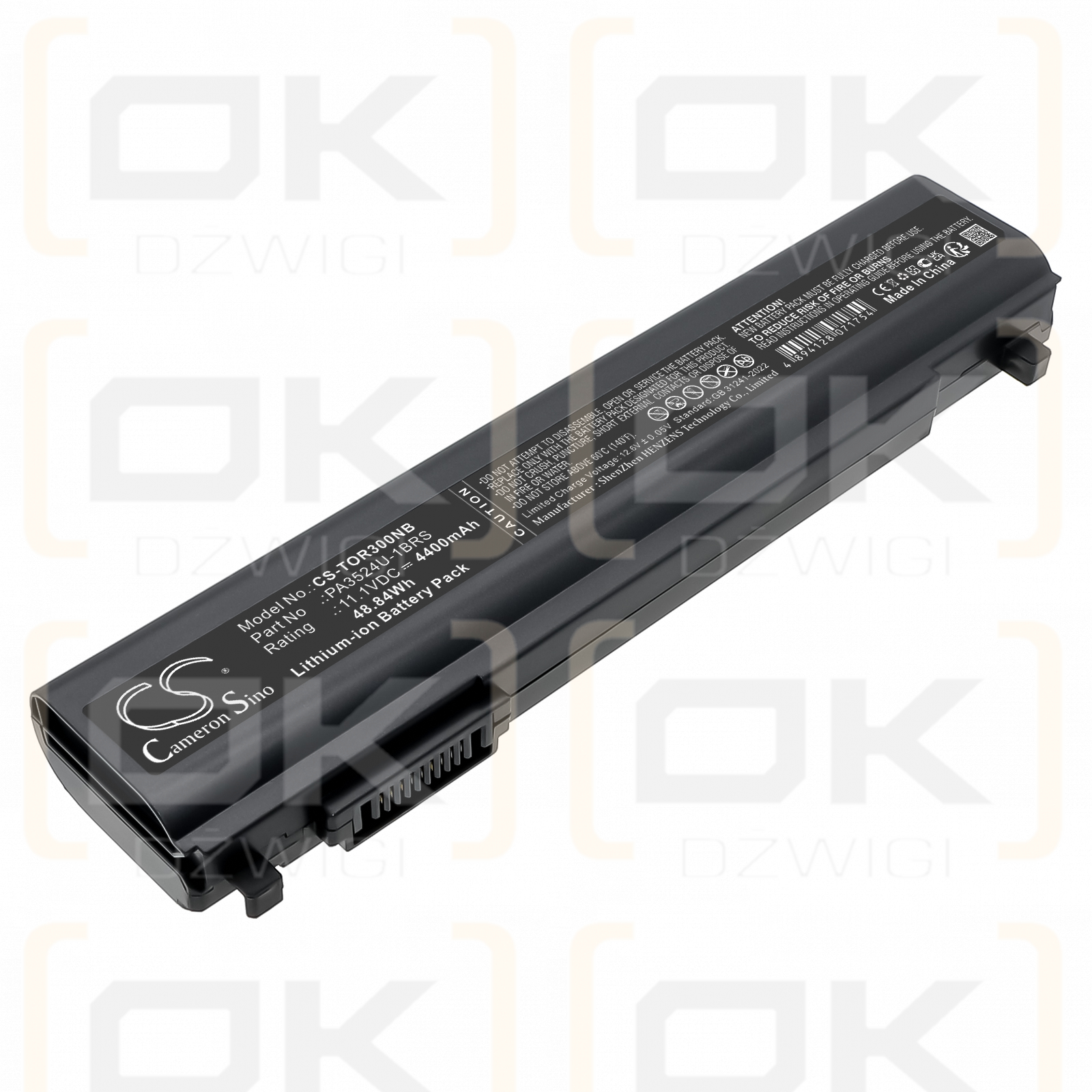Toshiba Portege R30A / PA3524U-1BRS 4400mAh Li-ion 11.1V (Cameron Sino)