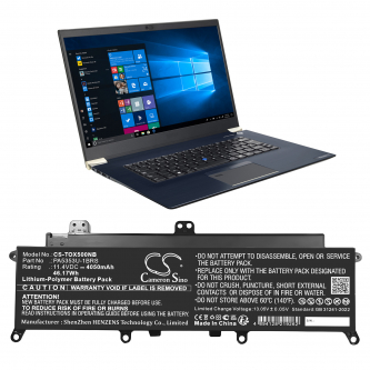 Toshiba Tecra X50-F-BTO / PA5353U-1BRS 4050 mAh Li-Polymer 11,4 V (Cameron Sino)