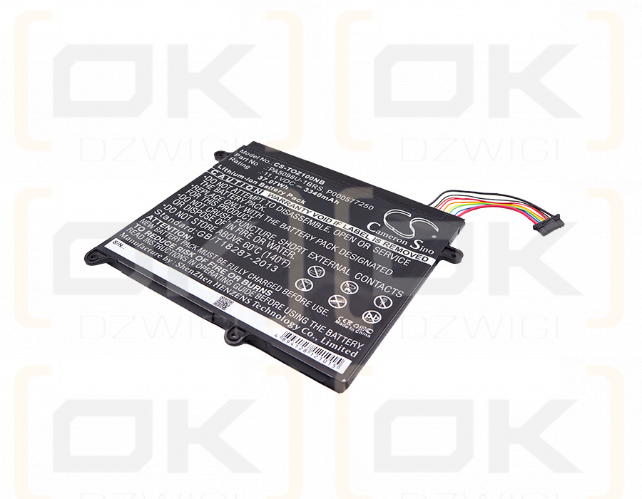 Toshiba Portege Z10T-A203 / PA5098U-1BRS 3340 mAh Li-ion 11.1 V (Cameron Sino)