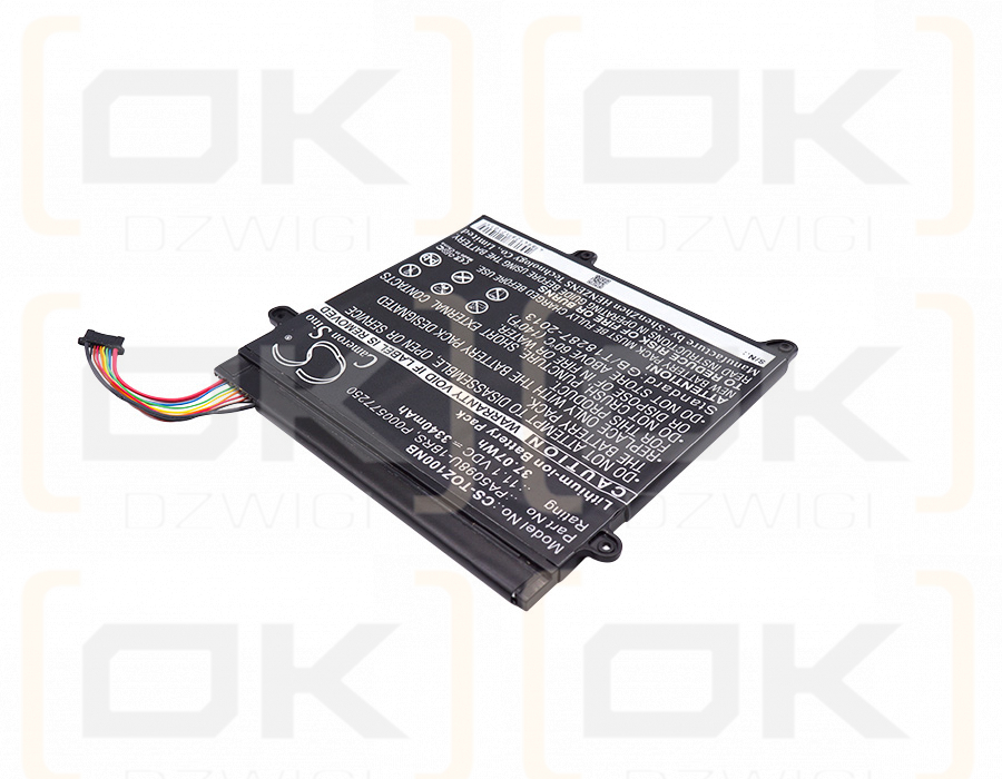 Toshiba Portege Z10T-A203 / PA5098U-1BRS 3340 mAh Li-ion 11.1 V (Cameron Sino)