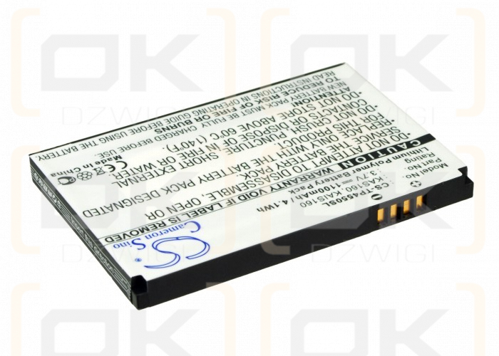 T-Mobile MDA Vario III / KAS160 1100 mAh Li-Polymer 3,7 V (Cameron Sino)