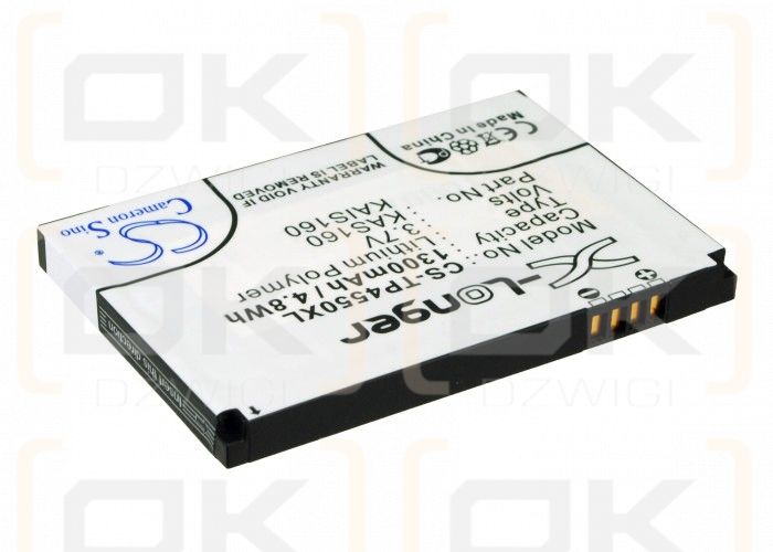 T-Mobile MDA Vario III / KAS160 1300mAh Li-polímero 3.7V (Cameron Sino)